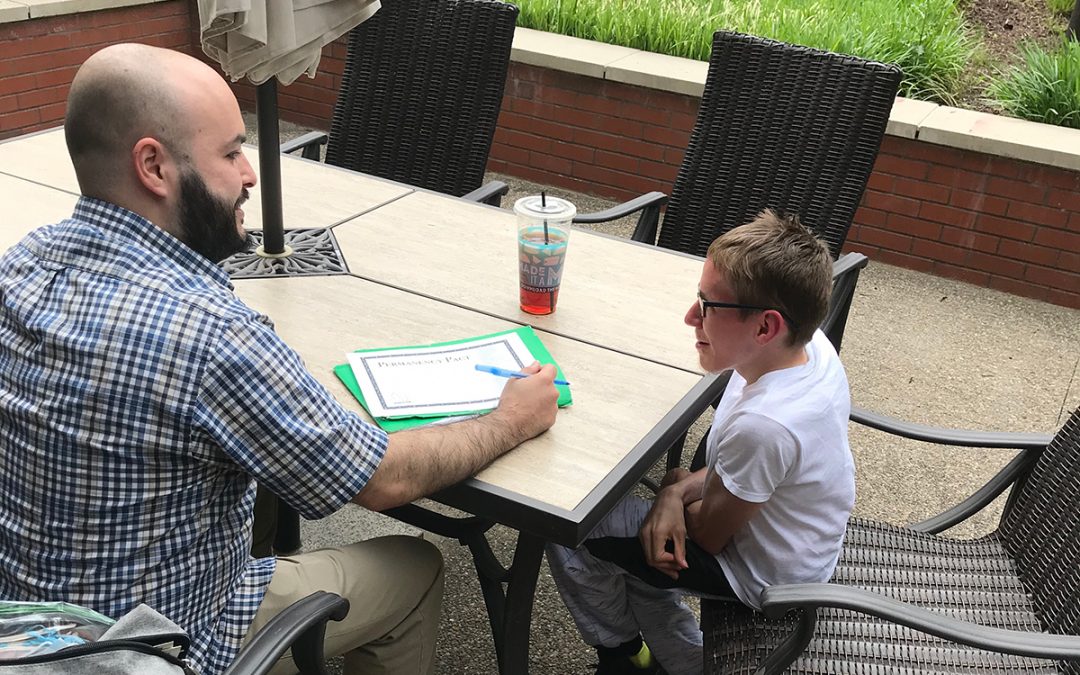 Justin checks off big goals as he moves toward independence