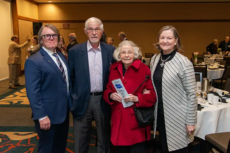 Andrew Grover, Pat and Trudy Ritz, and Ann Mestrovich